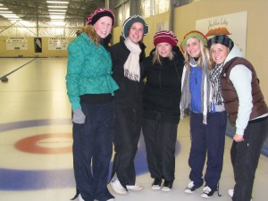 Girls at the Rink
